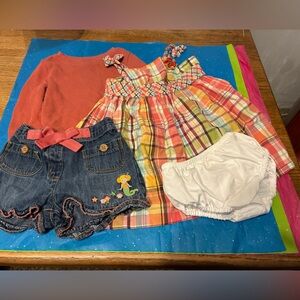 4 pc Gymboree and gap toddler lot 12-18 months